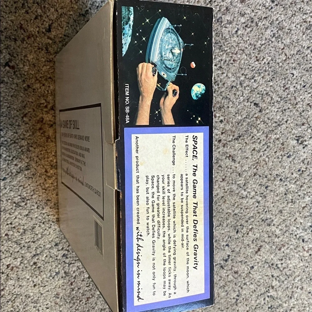 Vintage 1979 Space The Game That Defies Gravity From Design In Mind NIB